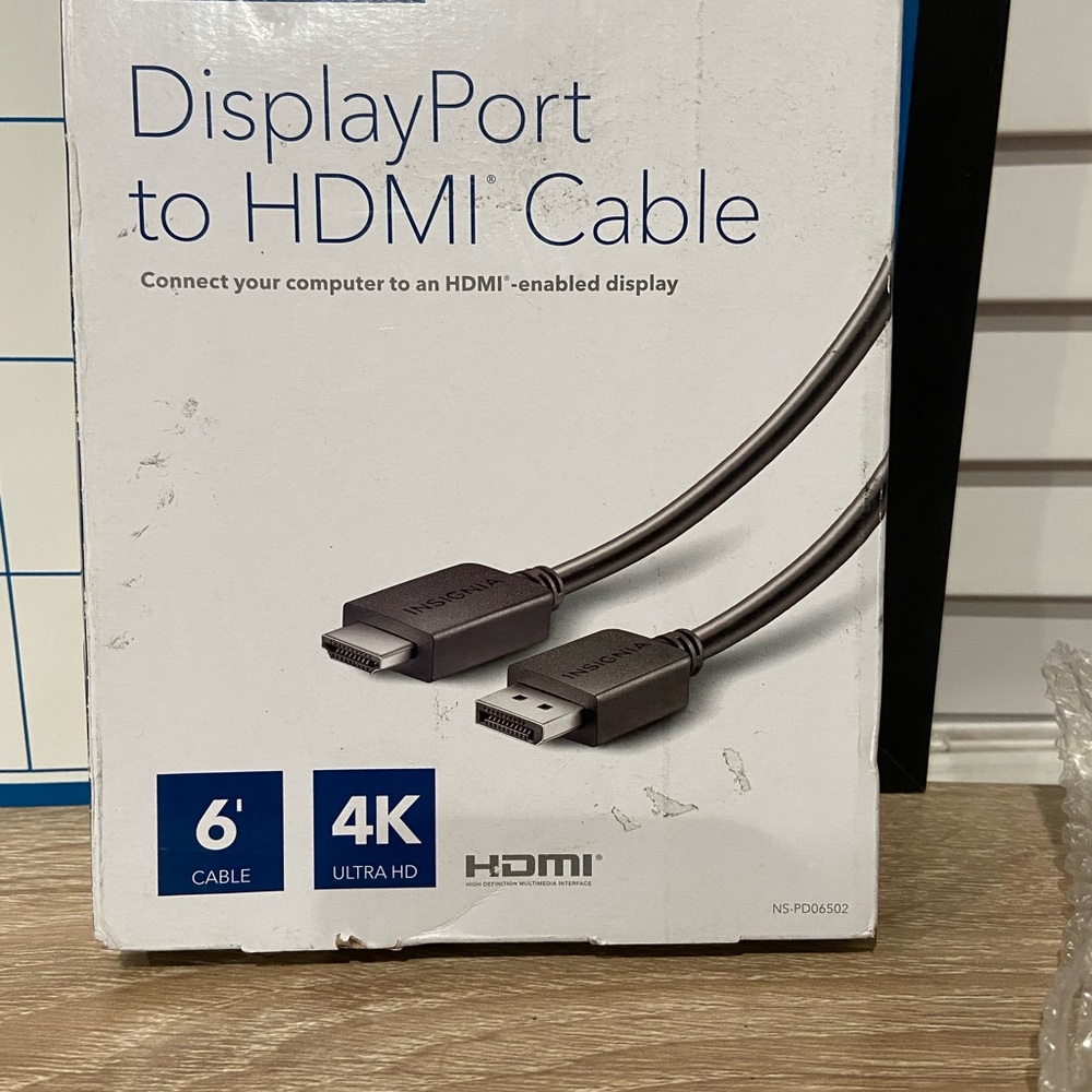 Insignia DisplayPort to HDMI